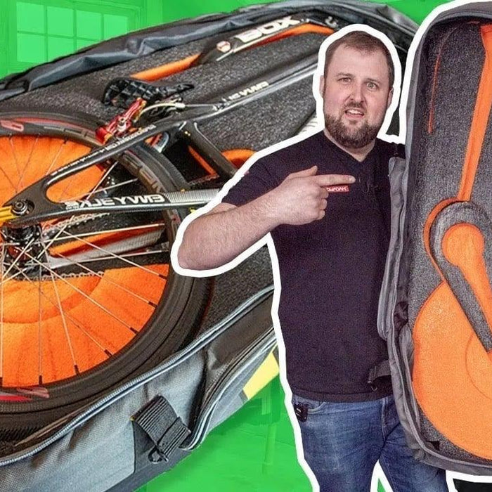 Big challenge - organising a bike case - Shadow Foam