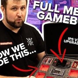 Making an insane Custom Game Boy Case - Shadow Foam