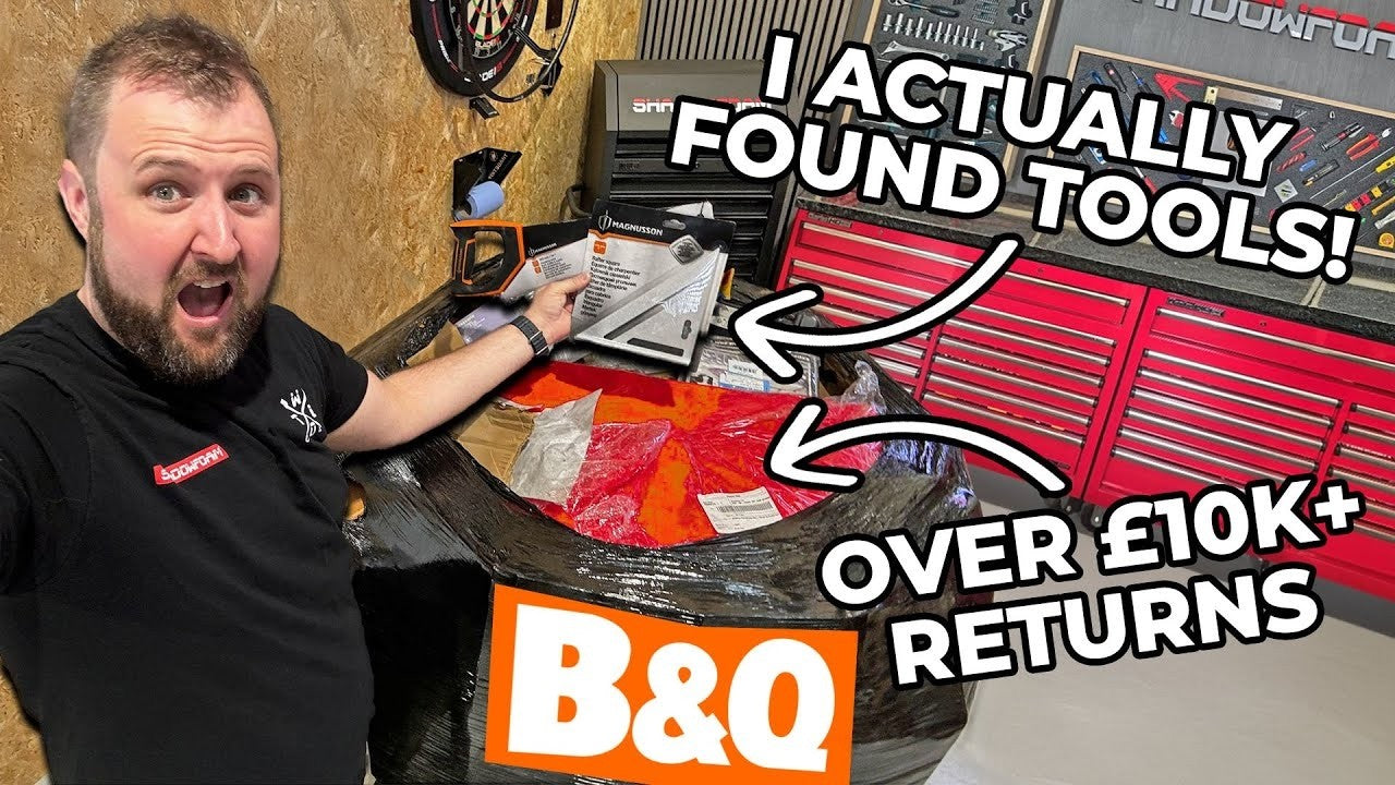I Bought a B&Q Returns Pallet for £550 to Find Weird Tools