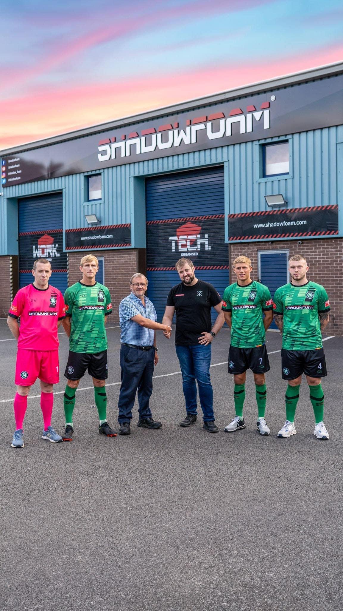 Multi year football sponsorship deal - Shadow Foam