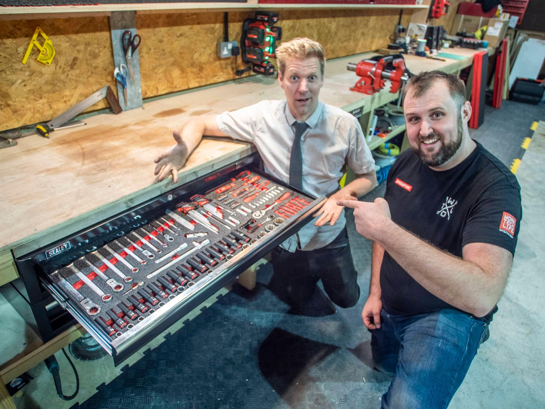 New Sealey drawers for Furze's Knipex tools - Shadow Foam