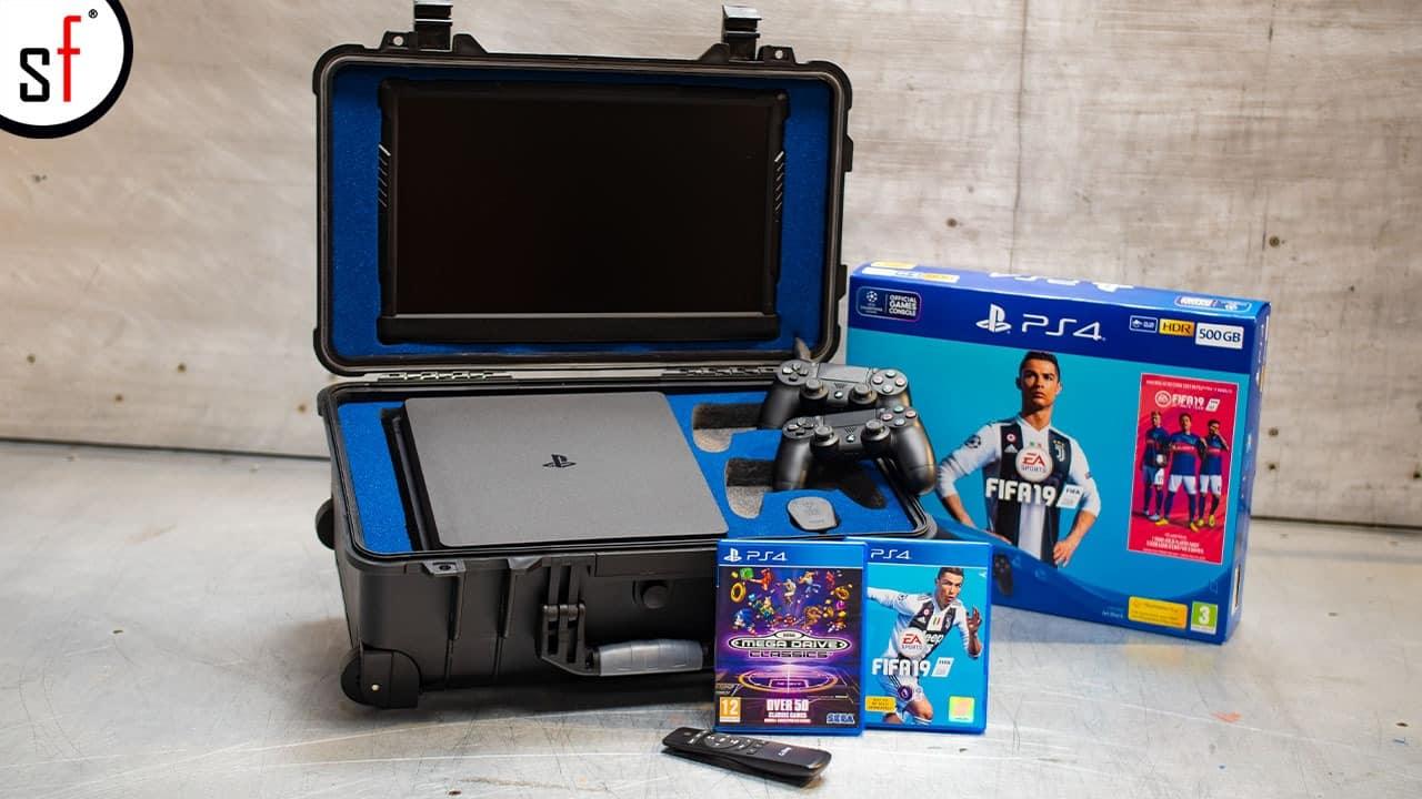 PS4 Console and Fifa 19 Game
