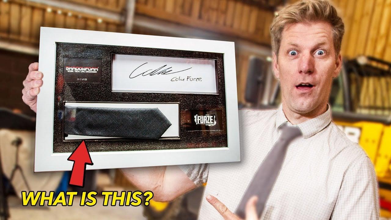 Safety tie memorabilia display case giveaway - Shadow Foam