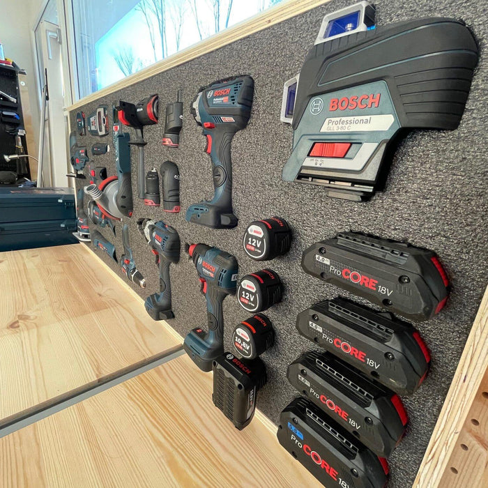 Shadow Foam uses - storage walls - Shadow Foam