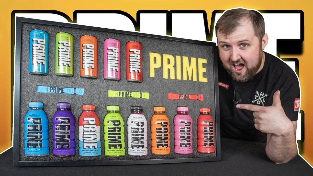 The ultimate accessory for Prime hydration drink - Shadow Foam