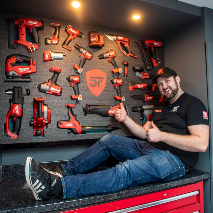 The ULTIMATE Milwaukee power tool wall - Shadow Foam