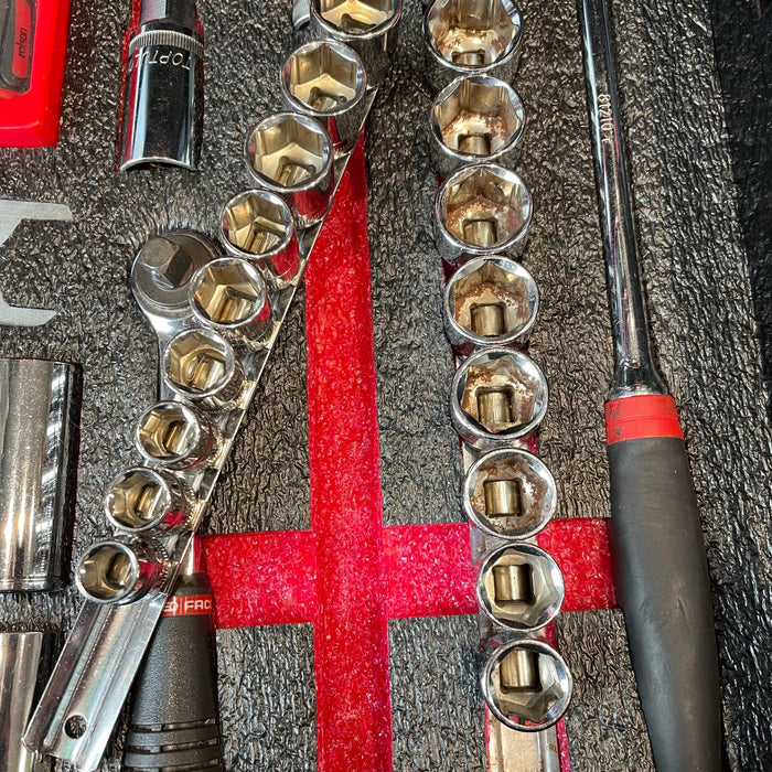 A great example of tool box organisation using Shadow Foam