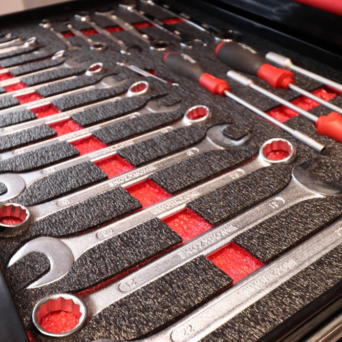 What is the fastest way to organise a roll cab tool chest?
