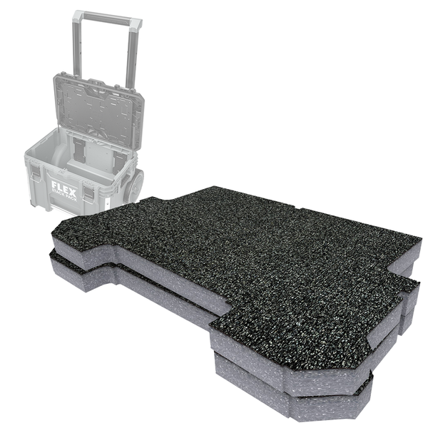 Flex STACK PACK Roller Box Schaumstoffeinlagen