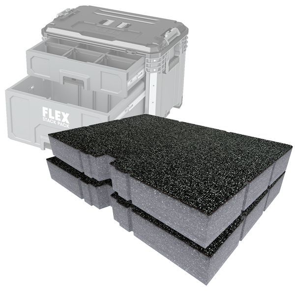 Flex STACK PACK Schubladen Schaumstoffeinlagen