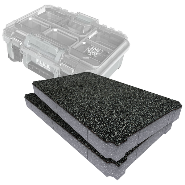 Flex STACK PACK Kleine Organizer-Schaumstoffeinsätze