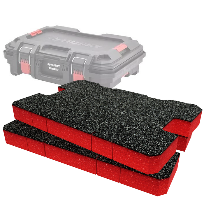 Husky Bouwuitbreiding 22 in. Modulaire Gereedschapskoffer Schuim Inzet