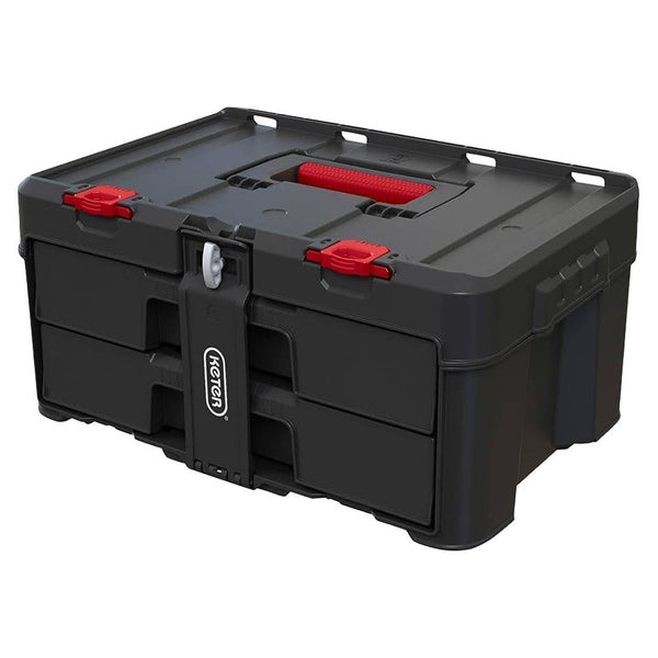 Keter Stack'N'Roll 2 Drawer Toolbox