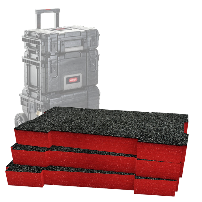 Keter Professional Tool Storage System 3 Piece Stack Foam Inserts
