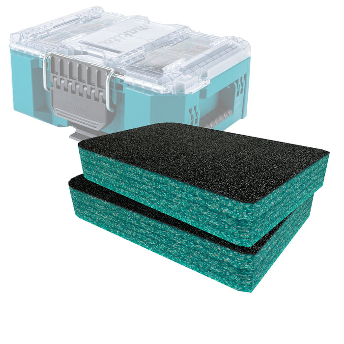 Inserti in schiuma per organizer compatto profondo Makita MAKTRAK™