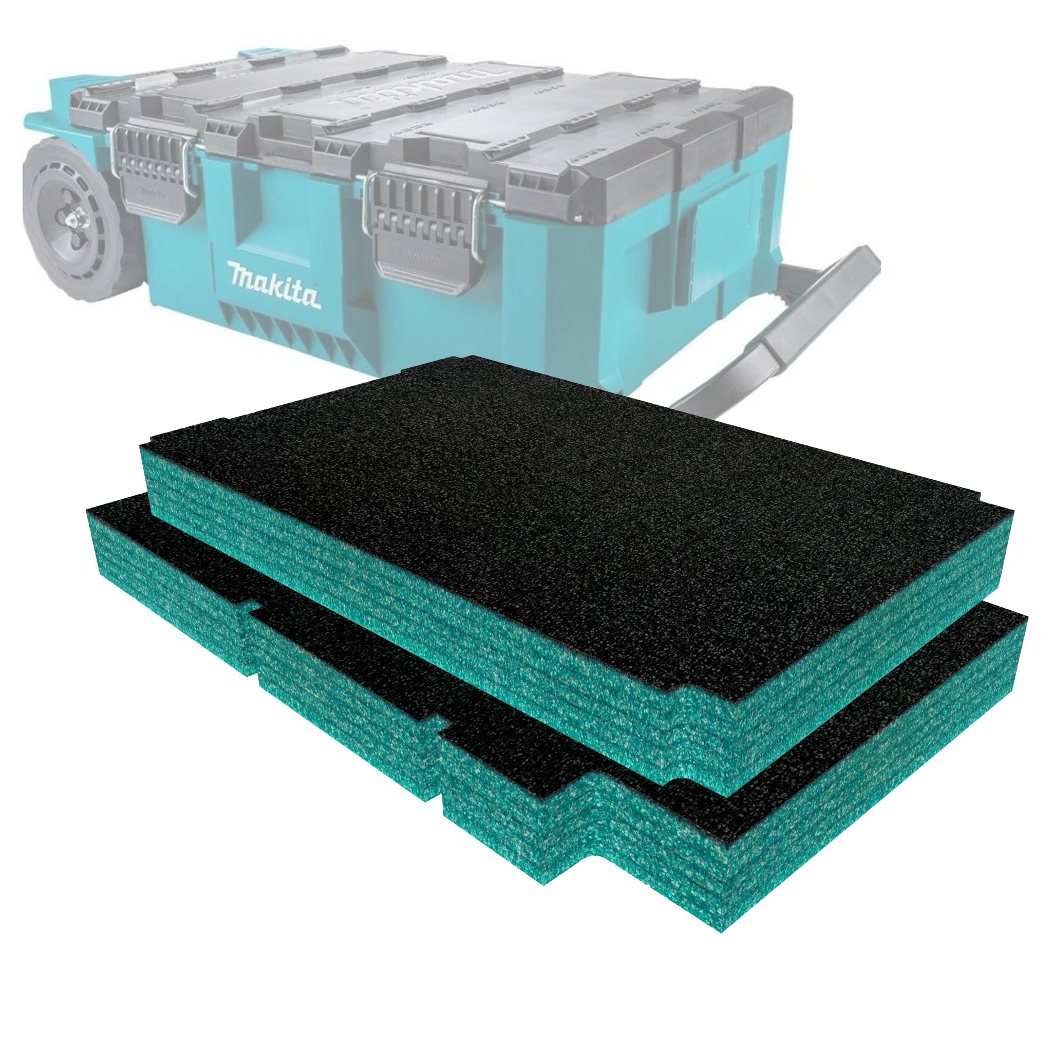 Makita MAKTRAK™ Rolling Tool Chest Foam Inserts — Shadow Foam