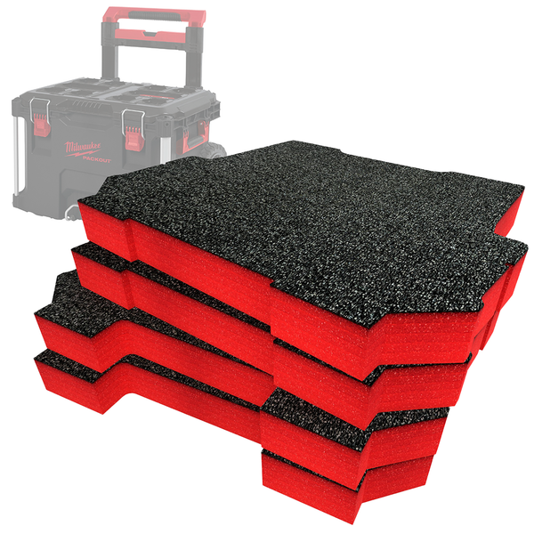Milwaukee Packout Trolley Box Foam Inserts