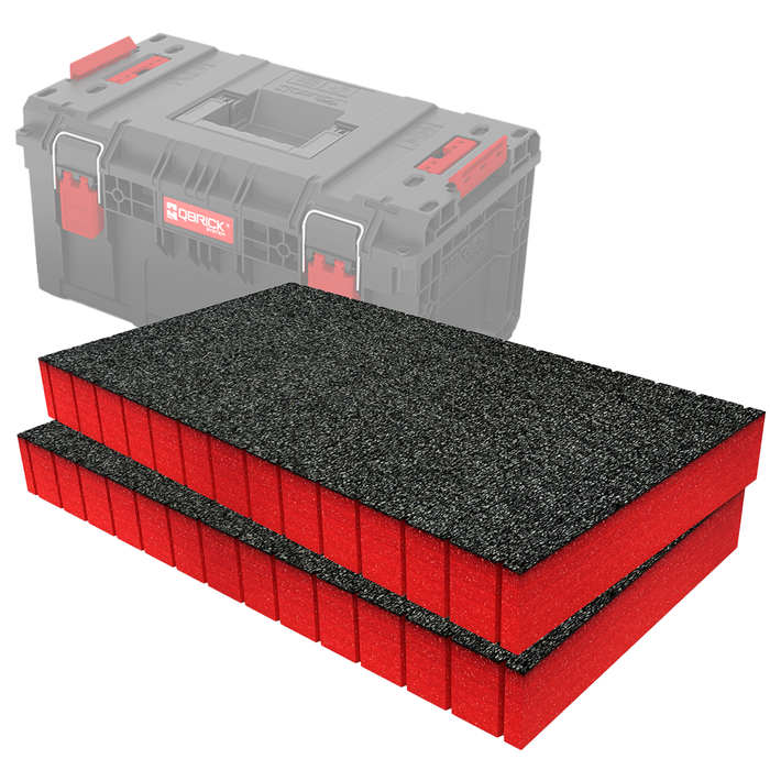 QBRICK SYSTEM PRIME TOOLBOX 250 Schaumstoffeinlagen