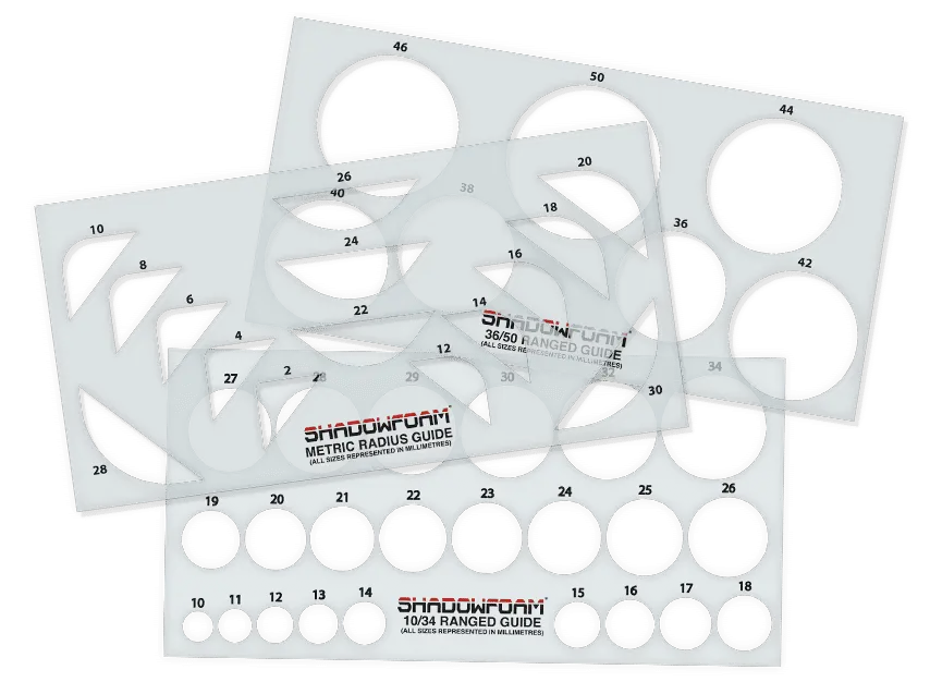 Stencil Set - Shadow Foam