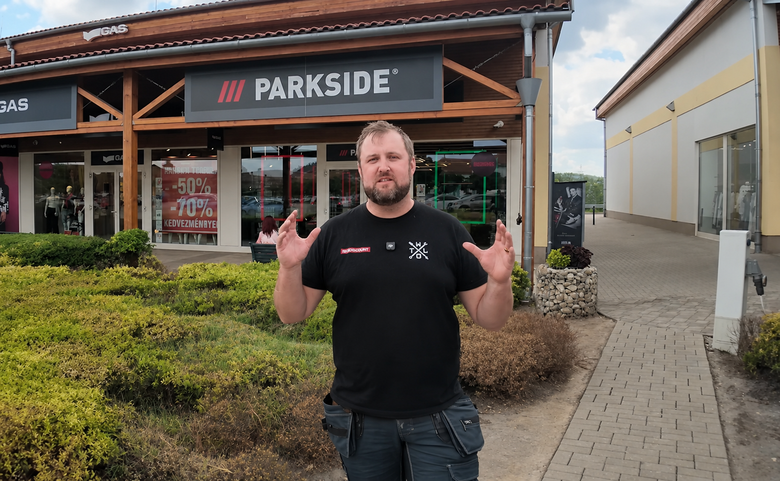 A tool lover's dream? A dedicated Parkside tool store in Hungary
