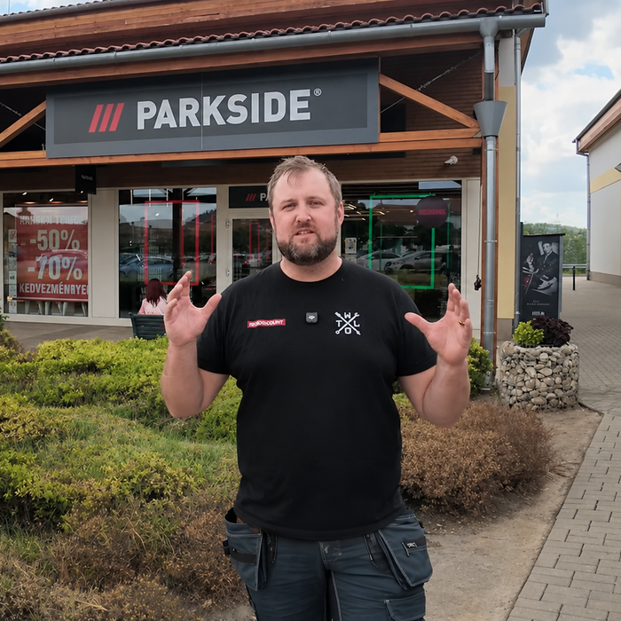A tool lover's dream? A dedicated Parkside tool store in Hungary