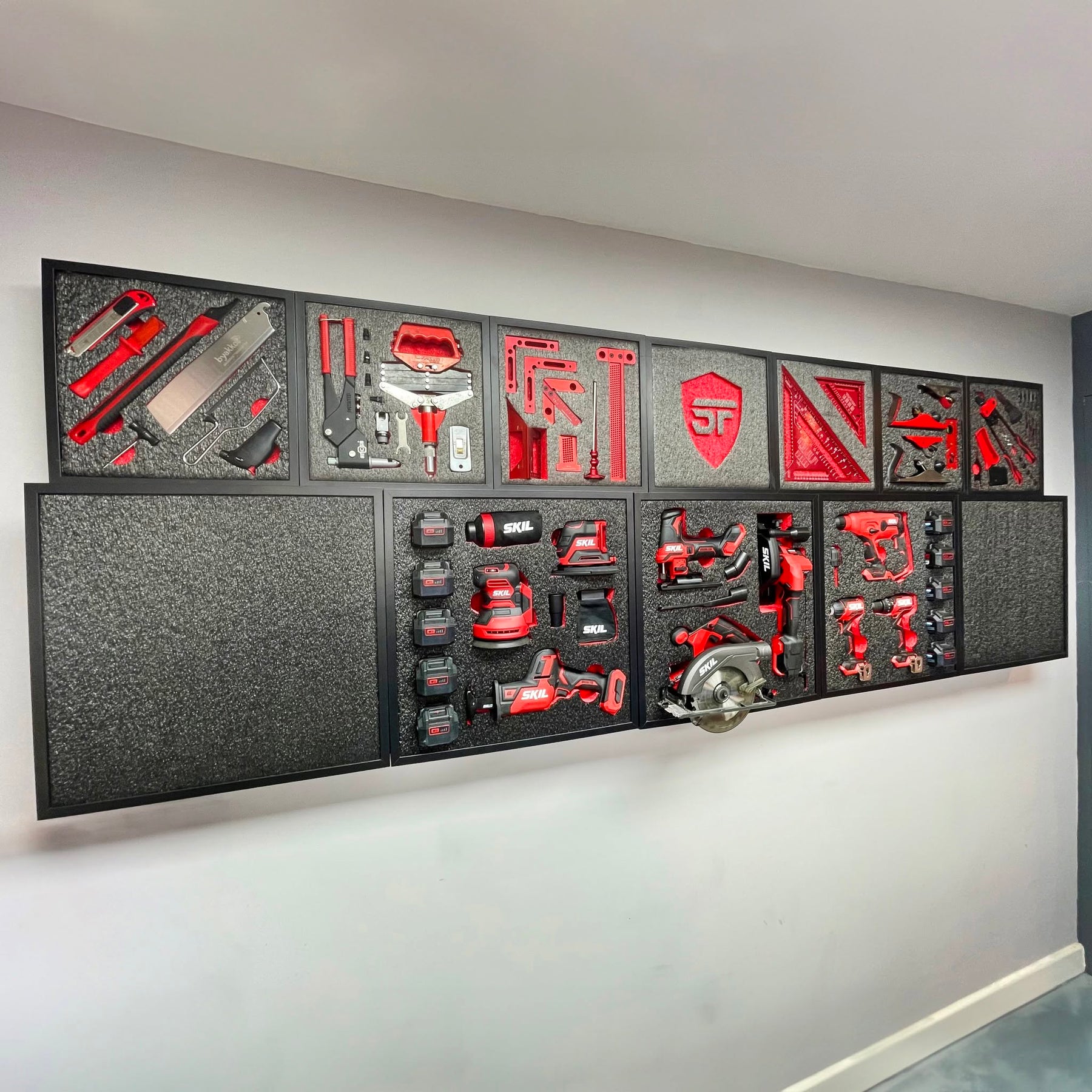 Why Shadow Foam Tool Walls Are the Best Way to Organise Your Workshop