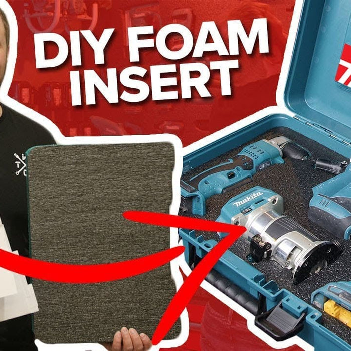 how to make your own custom foam inserts
