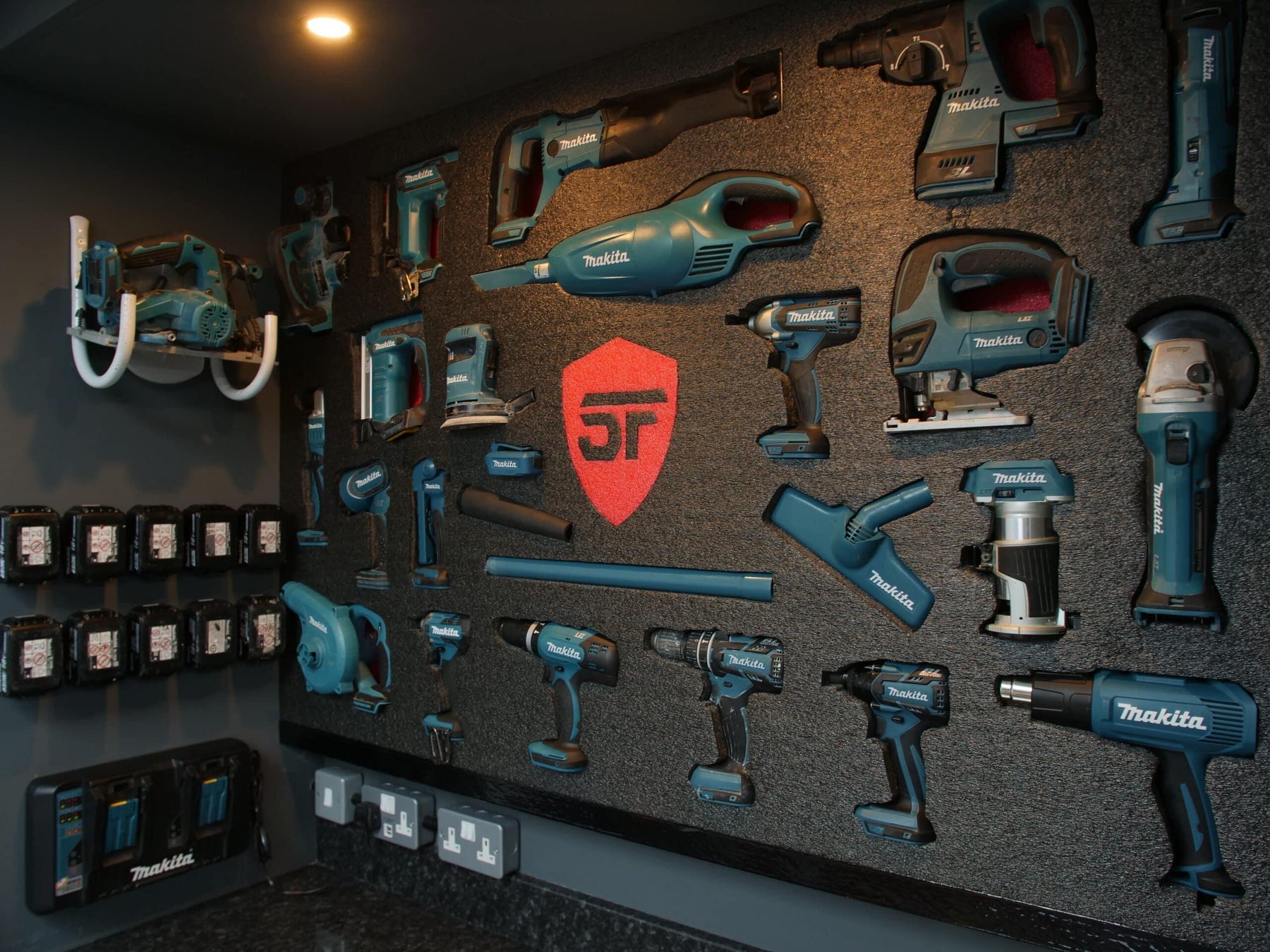 The return of THE best solution for Makita tool storage... the Power Tool Wall! - Shadow Foam