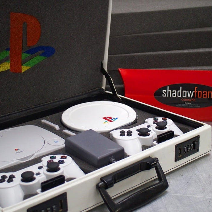 Playstation One Custom Case - Shadow Foam