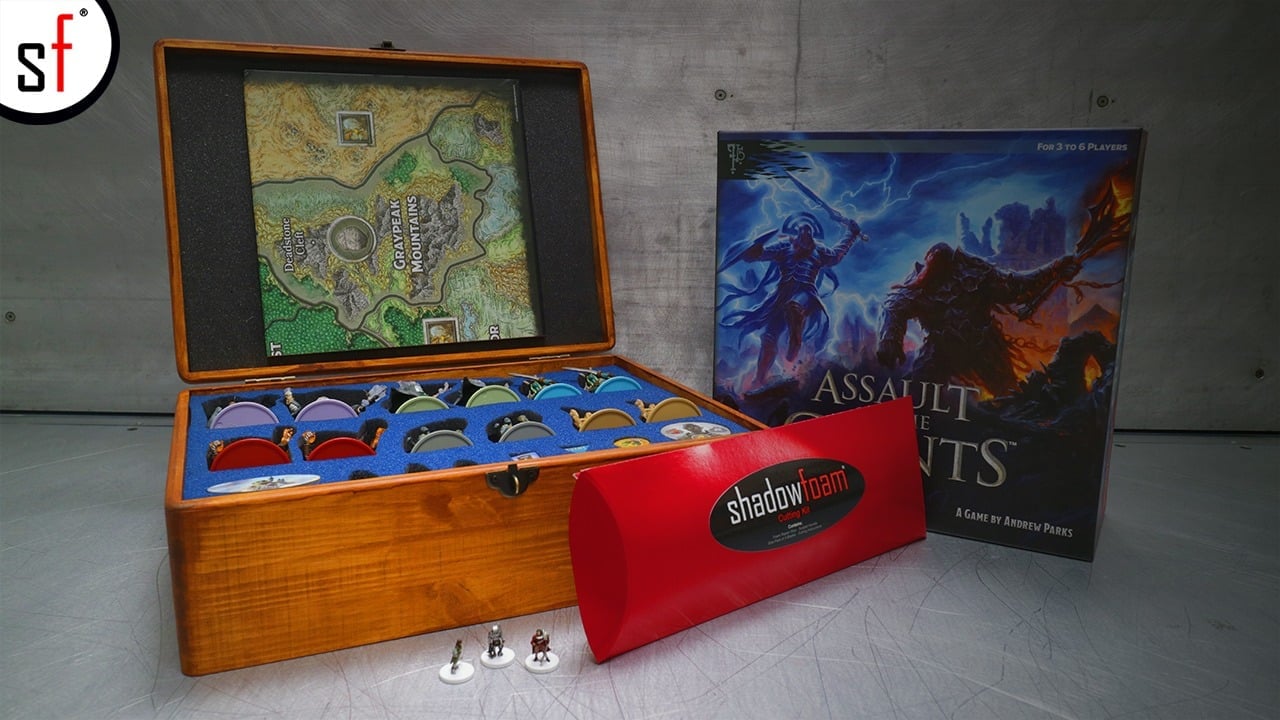 Dungeons and Dragons: Assault of the Giants Custom Box - Shadow Foam
