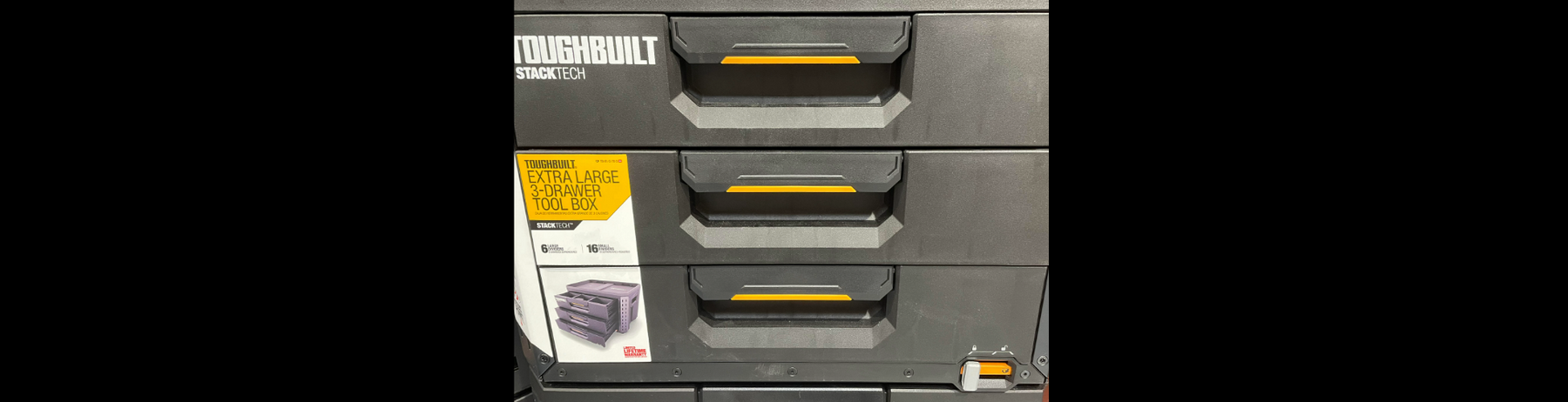 Toughbuilt StackTech XL 3 drawer tool box