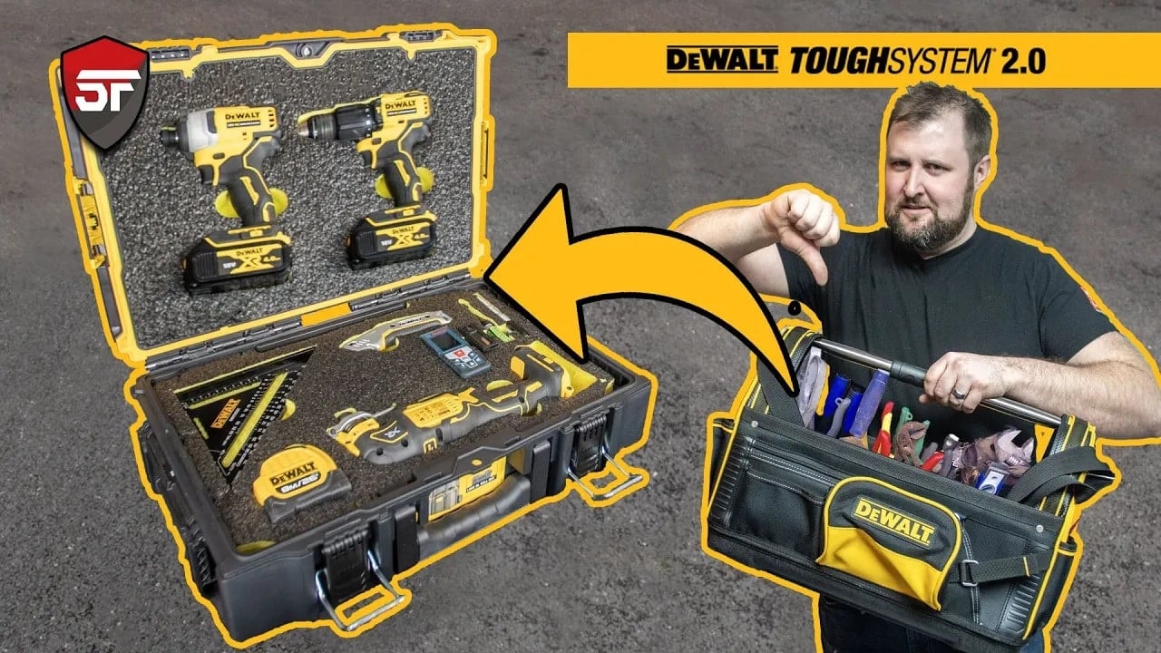 The ultimate DeWalt tool bag upgrade - Shadow Foam