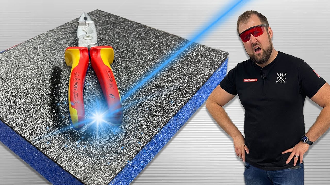 Can you cut Shadow Foam with a laser? - Shadow Foam