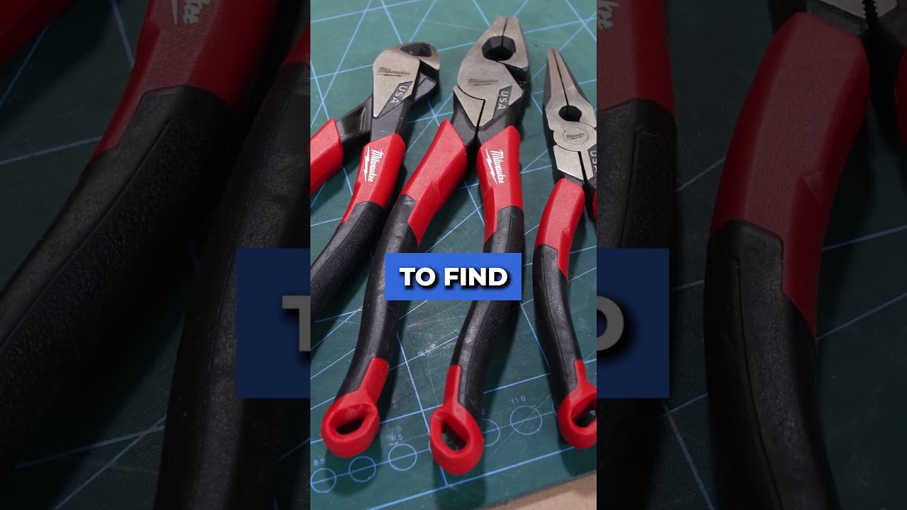 Milwaukee's Made in USA Pliers are AWESOME Tools!