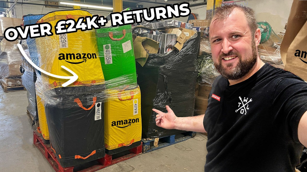 I Bought an Amazon Returns Pallet for £850 to Find Tools!