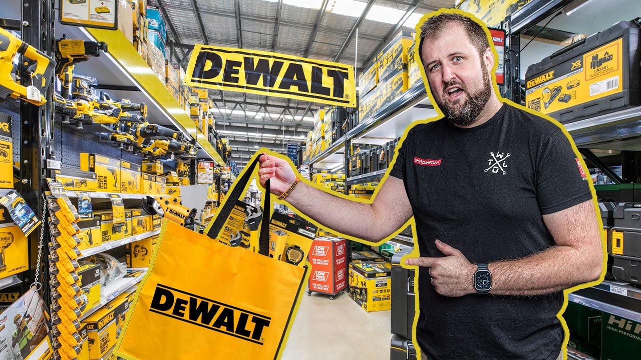 I Found 10 Weird DeWalt Tools You Can't Find in the UK!