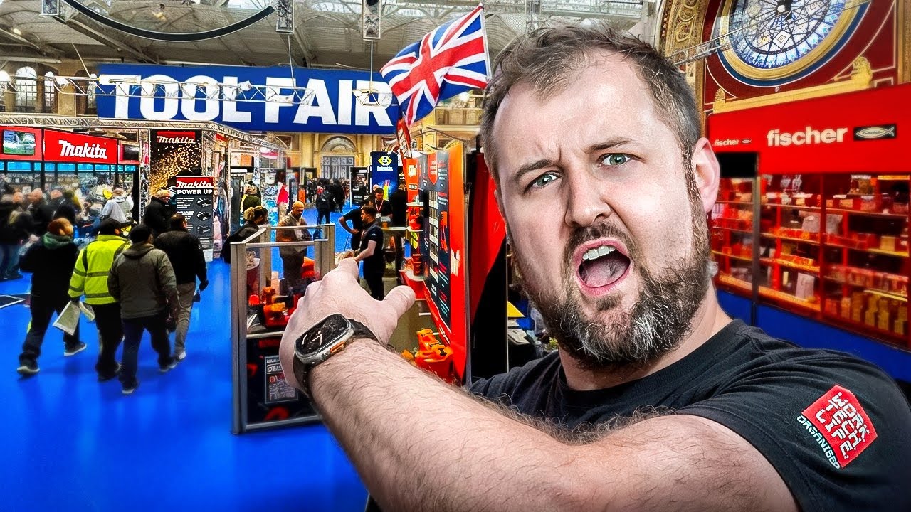I Visited THE BIGGEST TOOL FAIR IN THE UK!