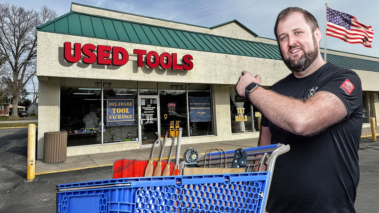 I Visited America's BEST Used Tool Store and Bought Every Made in USA Tool I Could Find!