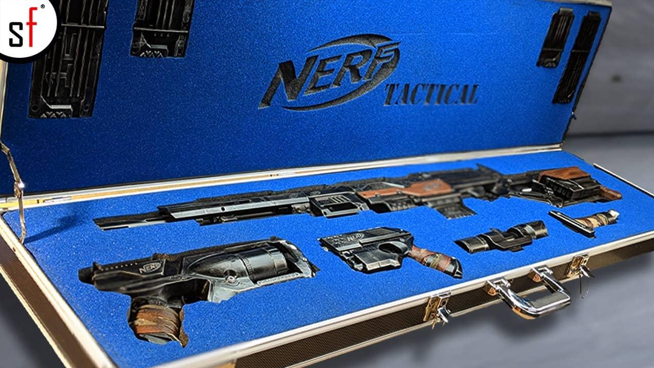 NERF CS6 Sniper Case - Shadow Foam