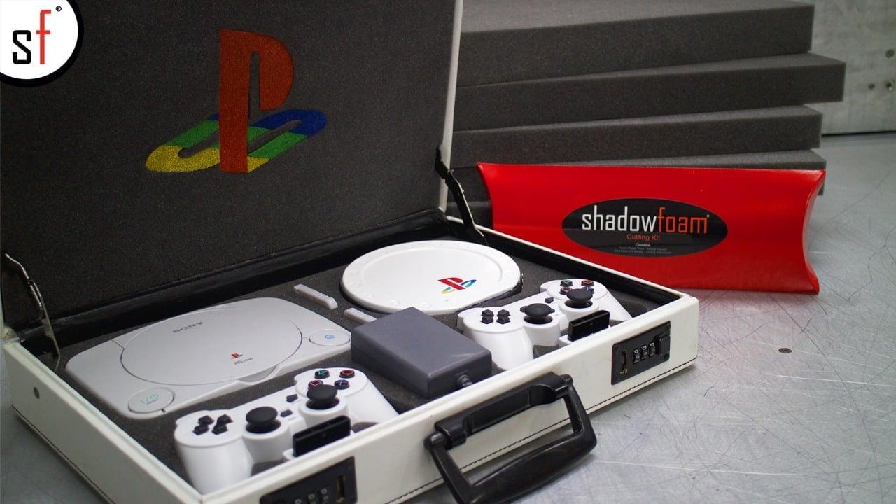 Playstation One Custom Case - Shadow Foam