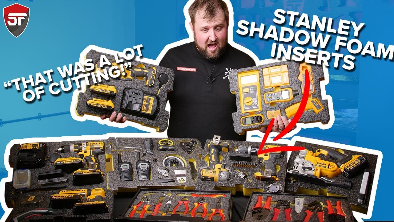 Organising your Stanley FatMax ProStack like an expert - Shadow Foam