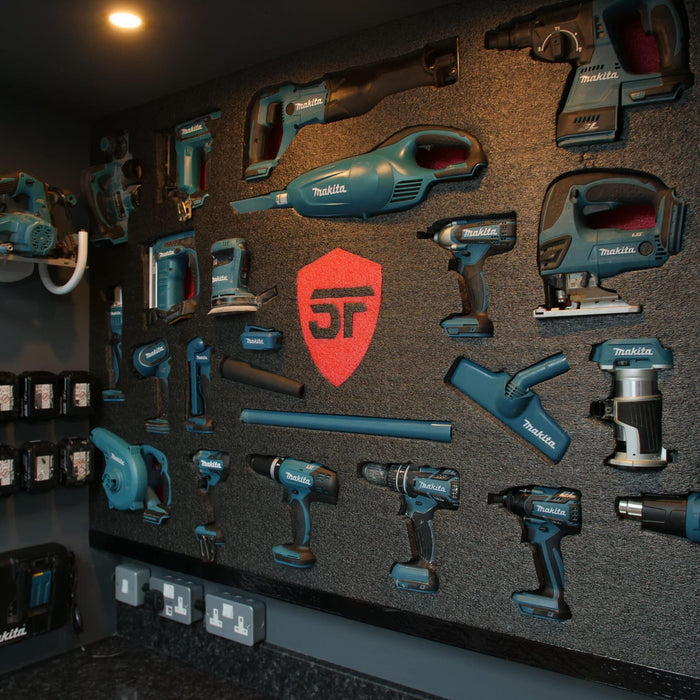 The return of THE best solution for Makita tool storage... the Power Tool Wall! - Shadow Foam