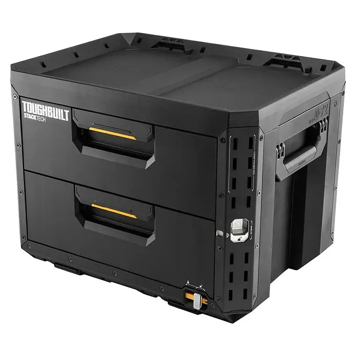 Toughbuilt Stacktech 2 Drawer Locking Toolbox (TB-B1-D-72)
