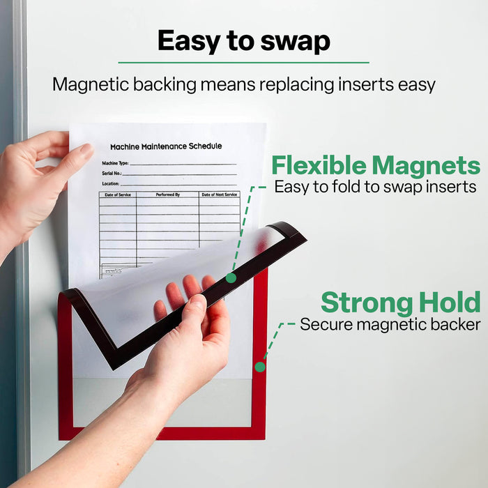 Magnetic Document Holder (Pack of 5)