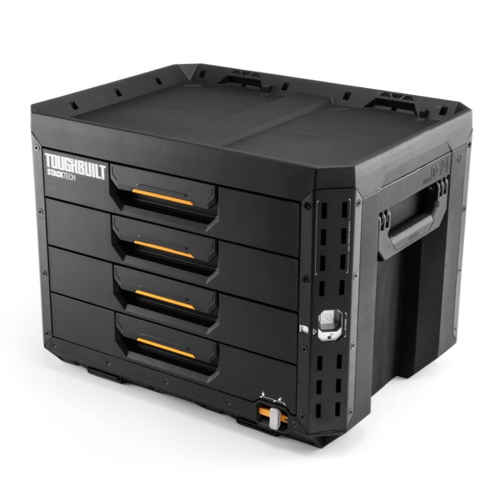 Toughbuilt Stacktech 4 Drawer Locking Toolbox (TB-B1-D-74)