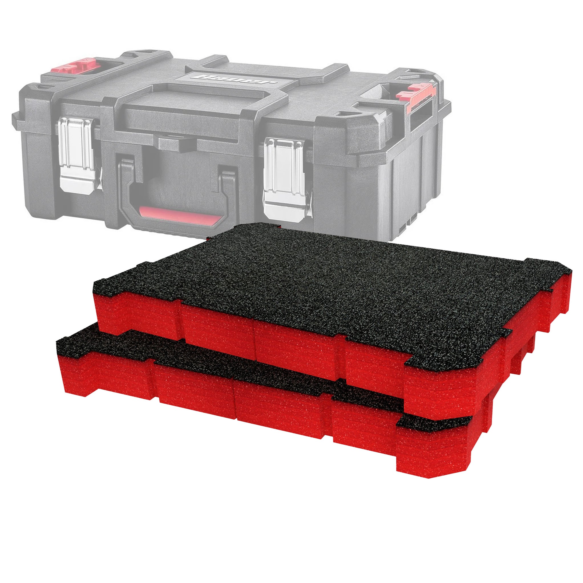 Home Bauer Small Modular Toolbox Foam Inserts