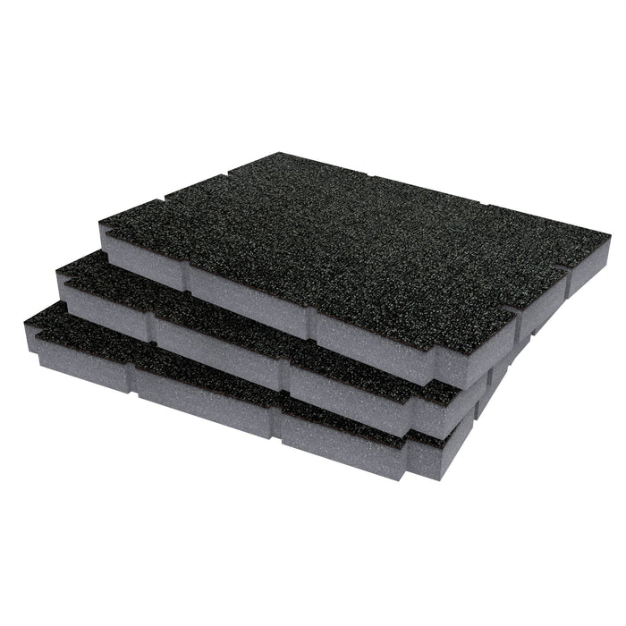 Bunker Load-Up Stacking Three Drawer Toolbox Foam Inserts