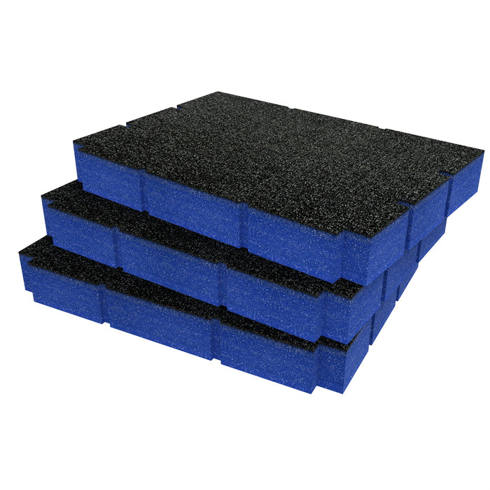 Bunker Load-Up Stacking Three Drawer Toolbox Foam Inserts