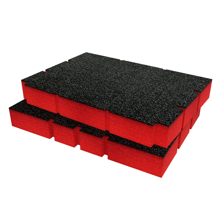 Bunker Load-Up Stacking Two Drawer Toolbox Foam Inserts
