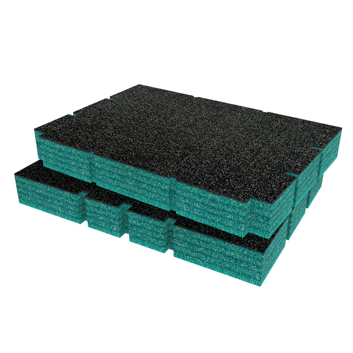 Bunker Load-Up Stacking Two Drawer Toolbox Foam Inserts